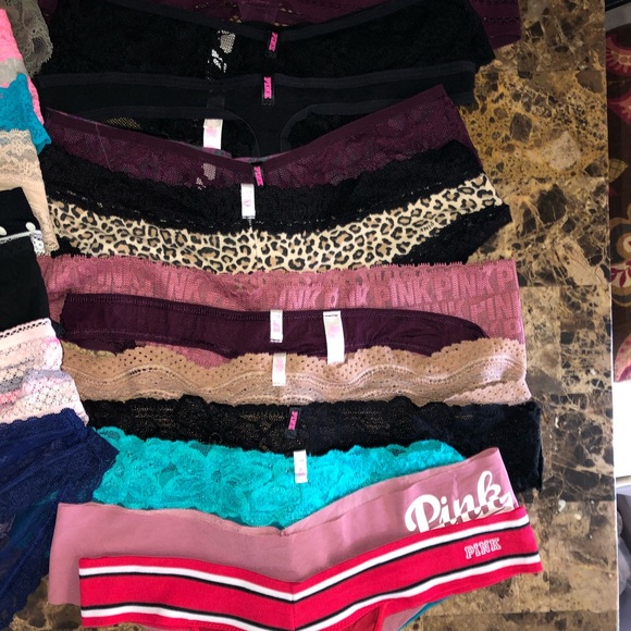 💥21 PINK Victoria’s Secret panties for 35$💥 - Picture 3 of 3